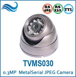 <b><b>0.3MP Vandalproof JPEG Serial Camera (TVMS030)</b></b>